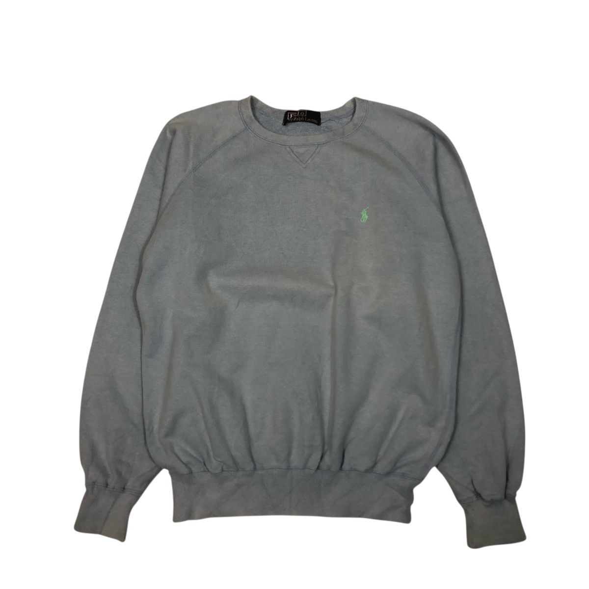 📌Vintage Sweatshirt Crewneck Polo Ralph Lauren Baby Blue