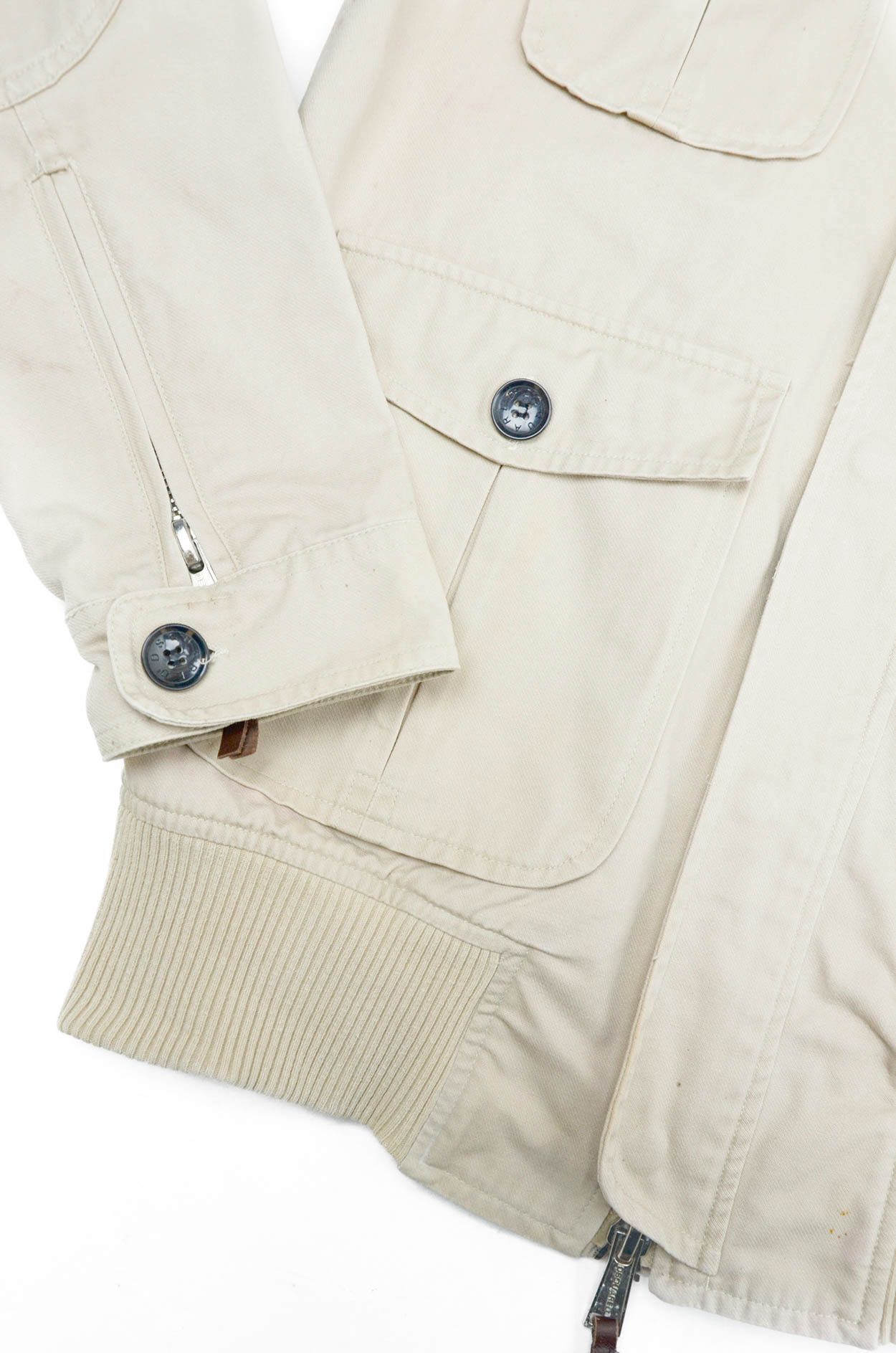 Dsquared2 DSQUARED2 Beige Safari Field Jacket – M Size US M / EU 48-50 / 2 - 6 Thumbnail