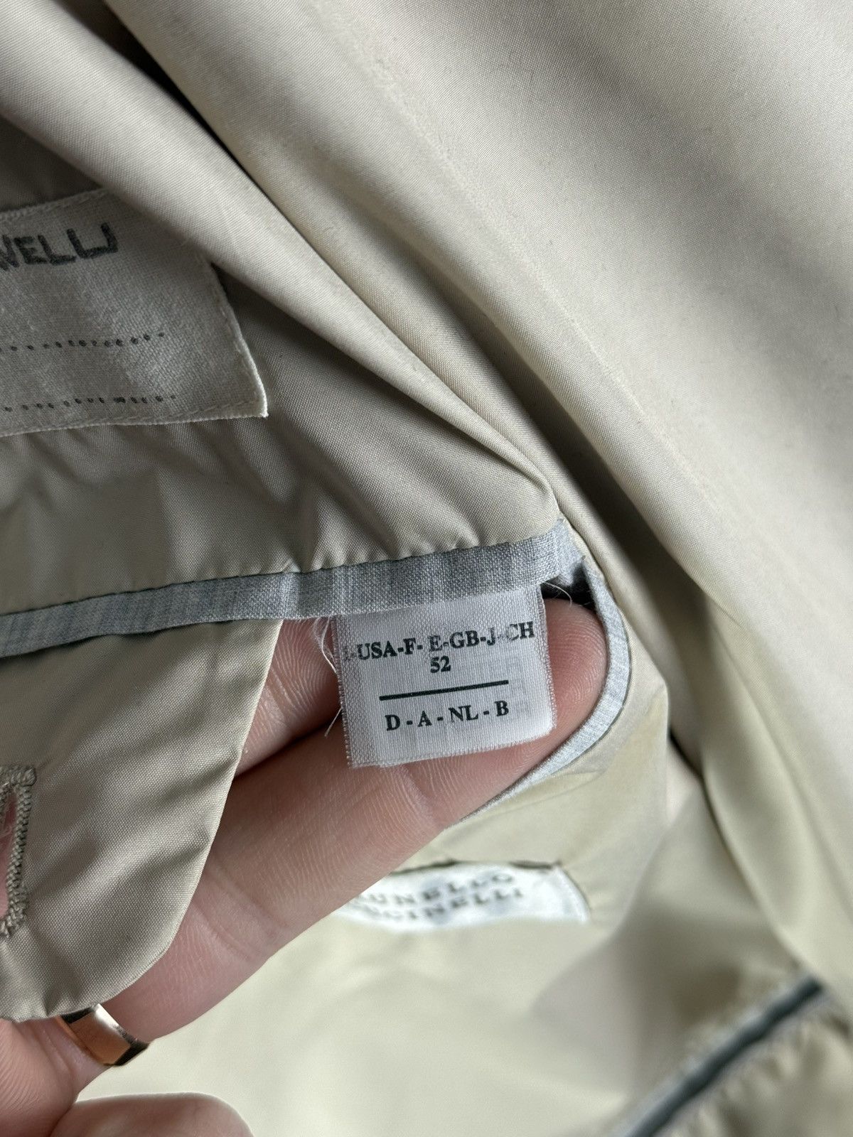Brunello Cucinelli Brunello Cucinelli Light Men’s Jacket Size US L / EU 52-54 / 3 - 14 Thumbnail
