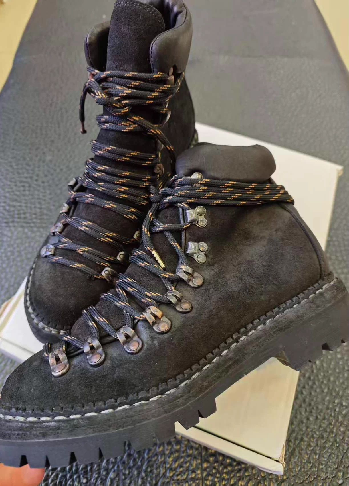 Guidi GUIDI 2006V Nubuck Hiking Boot 42 Black Size US 9 / EU 42 - 2 Thumbnail