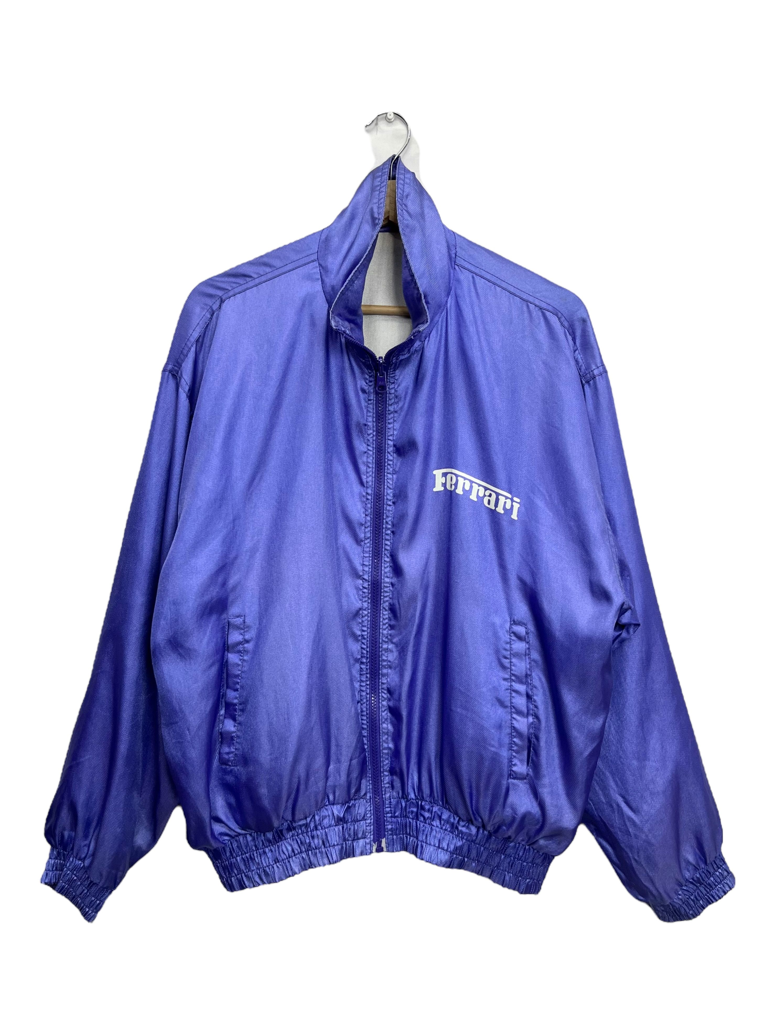Ferrari 🔥Vintage 80’s FERRARI Nylon Reversible Windbreaker Jacket Size US M / EU 48-50 / 2 - 5 Thumbnail