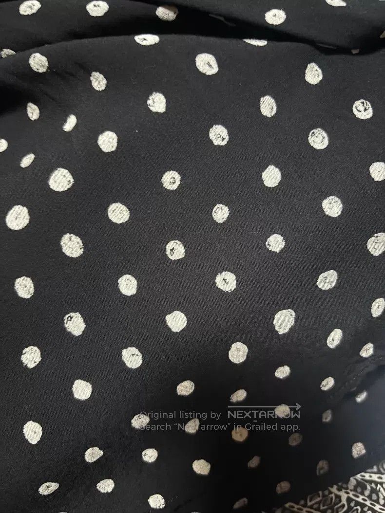 Saint Laurent Paris Saint Laurent Paris size 39 Black and white distressed polk Size US S / EU 44-46 / 1 - 3 Thumbnail