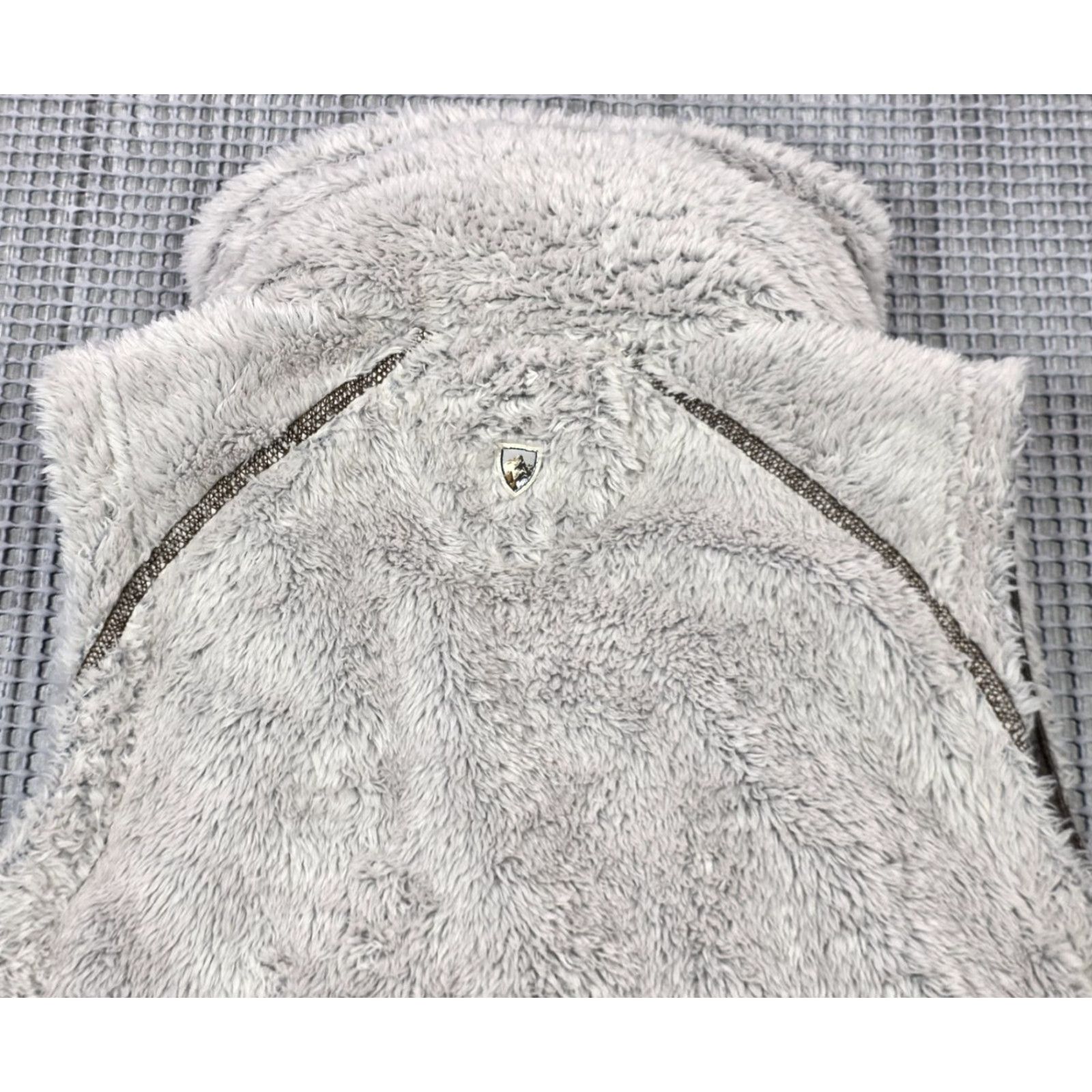 Vintage Kuhl Vest Womens Flight S High Pile Fleece Faux Fur Hooded Full Zip Beige Port Port Size S / US 4 / IT 40 - 6 Thumbnail