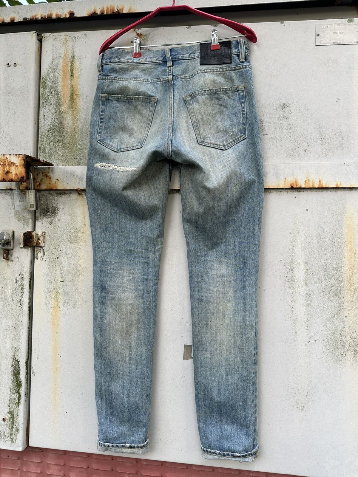 MOUSSY 👹Moussy By Azul Distressed Skinny Jeans Size US 31 - 7 Thumbnail
