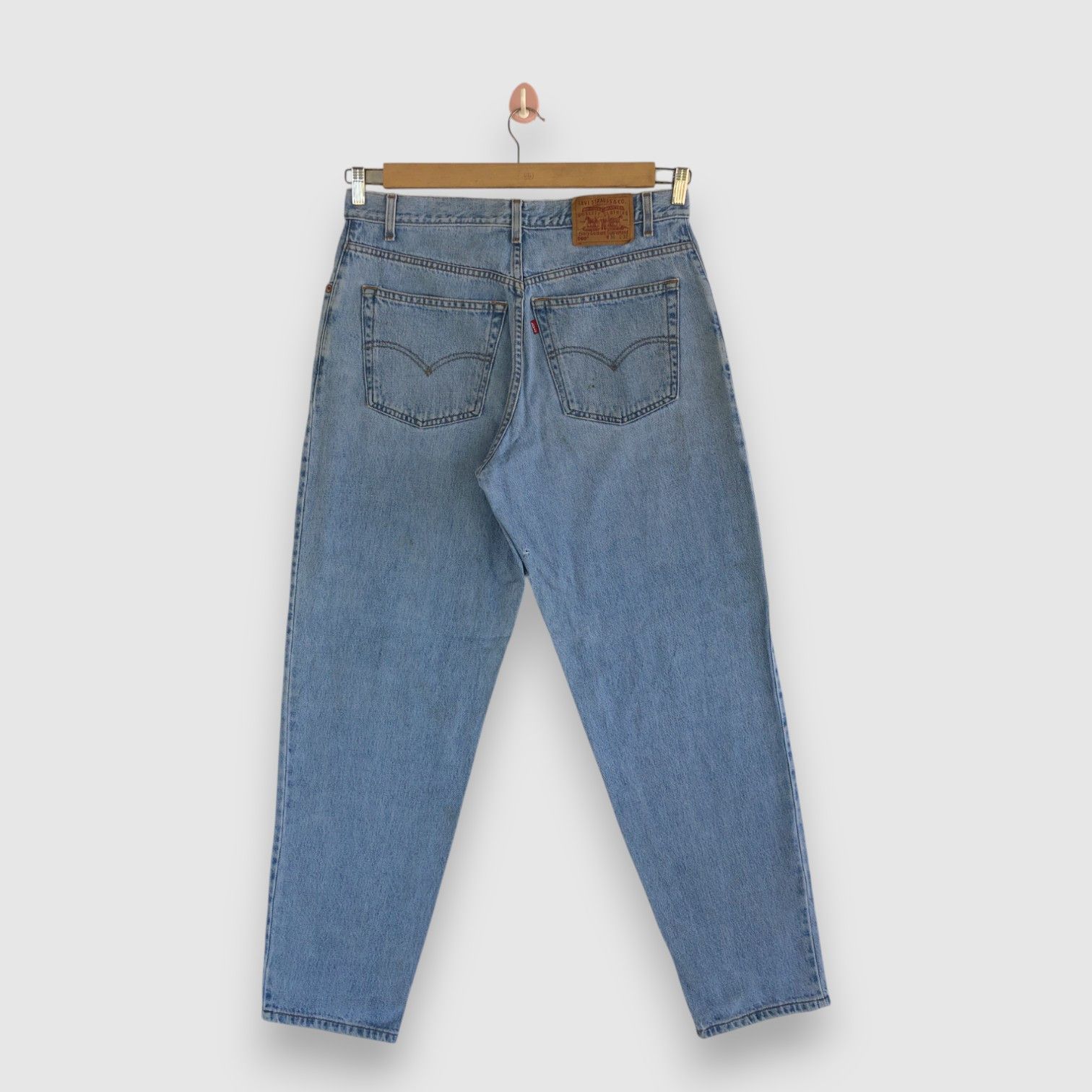 Levi's Vintage Levis 560 Baggy Jeans Distressed Levi's Faded Denim Size US 34 / EU 50 - 2 Thumbnail