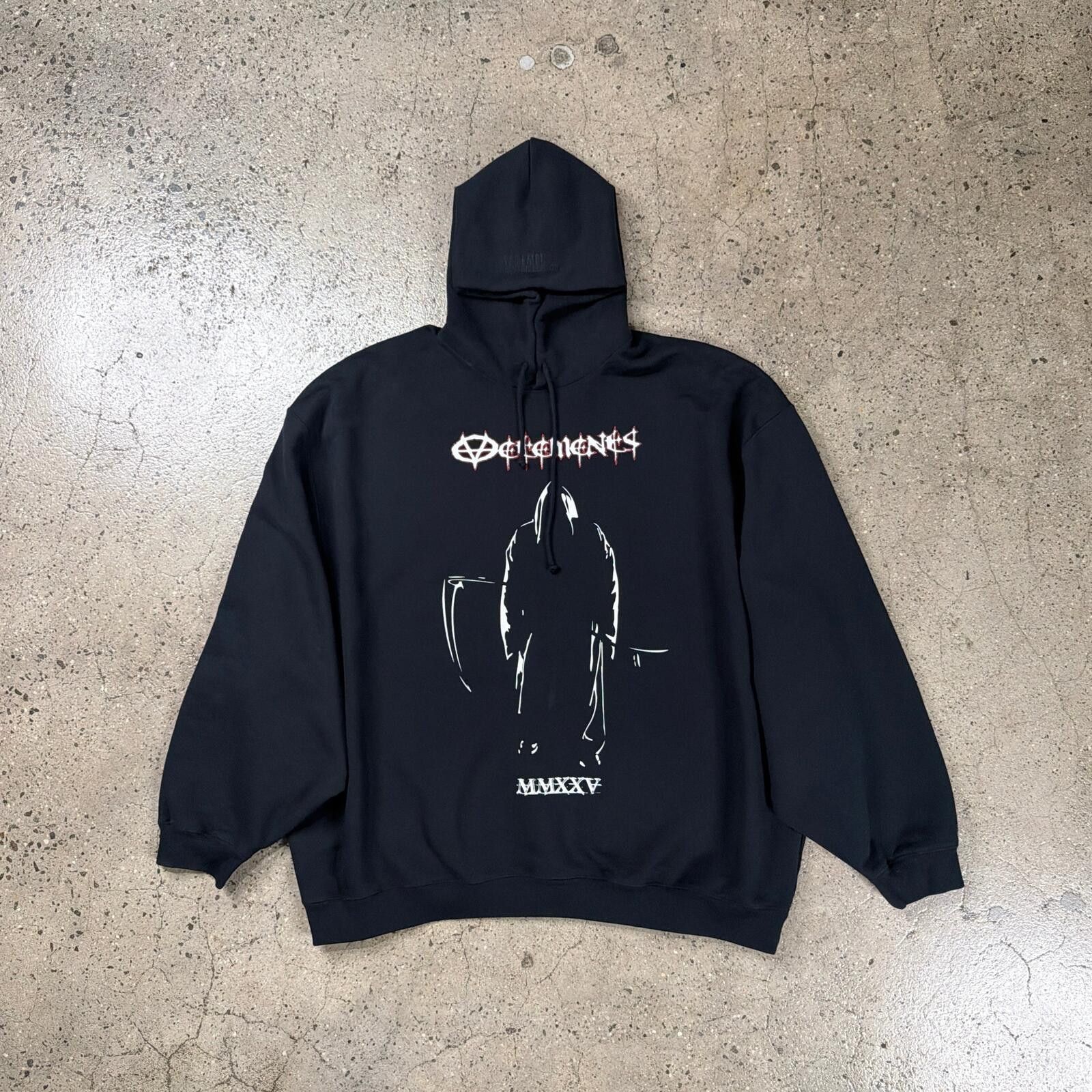 Vetements Vetements Grim Reaper Pull-over Hoodie Size US XXL / EU 58 / 5 - 1 Thumbnail