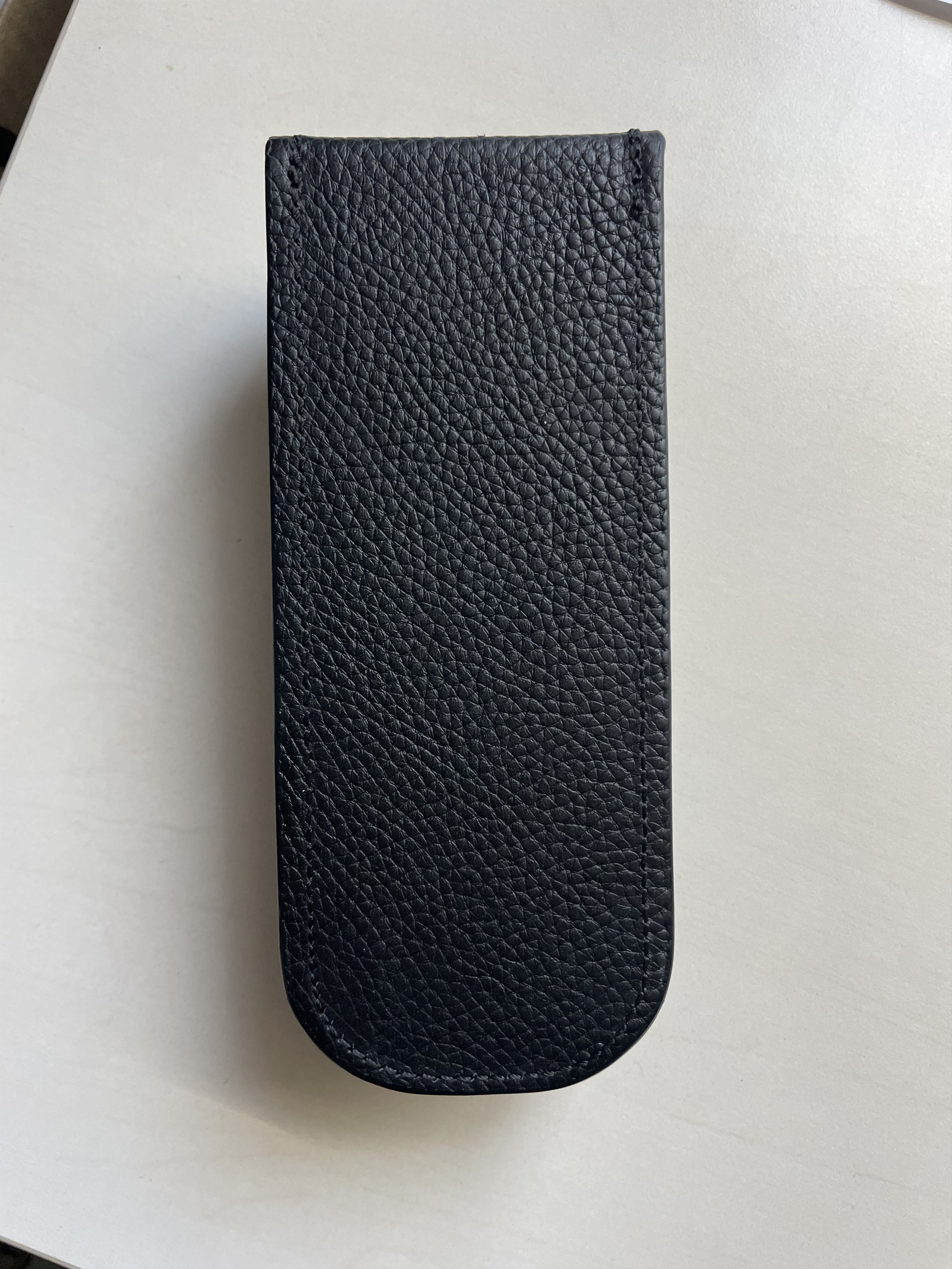 Chrome Hearts Chrome Hearts Black Leather Glasses Case Cigar Holder Size ONE SIZE - 5 Thumbnail