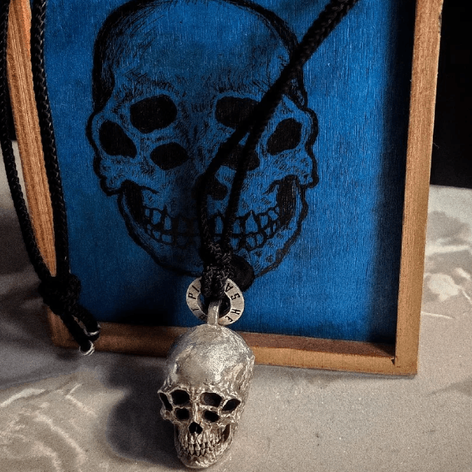 Other Skull Hip-hop STEAL! Y2K Chains Necklace Chain Size ONE SIZE - 1 Thumbnail