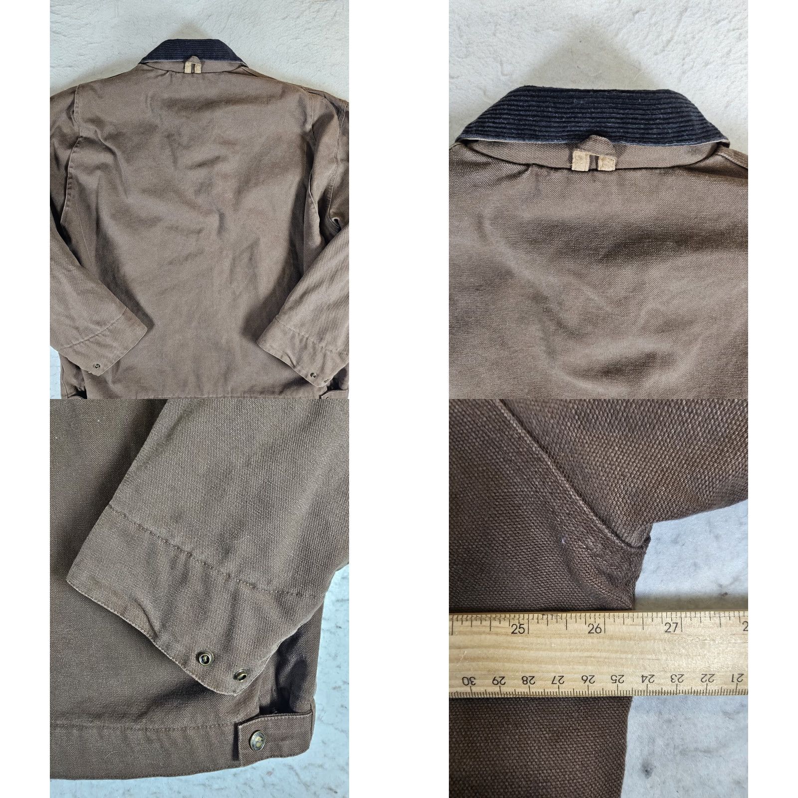 Vintage Berne Gasoline Workwear Chore Jacket Canvas Sherpa Lined Men XL Brown Jacket Size US XL / EU 56 / 4 - 8 Thumbnail