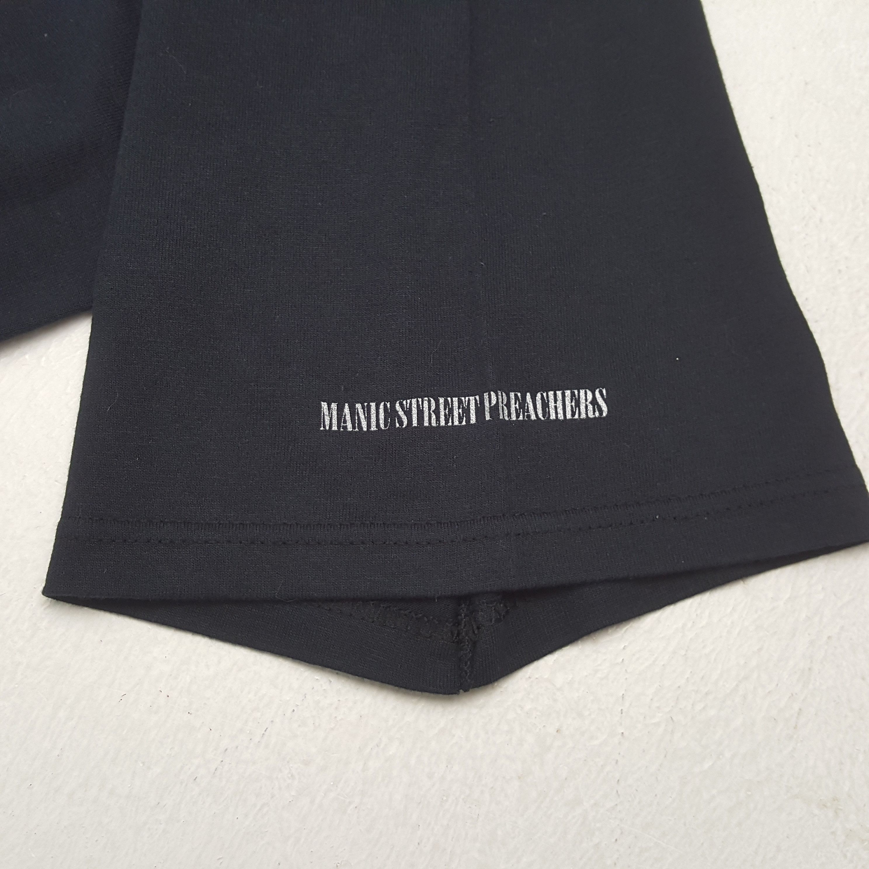 Vintage Manic Street Preachers Motor Emptiness Cycle Tshirt RR26 Size US XL / EU 56 / 4 - 6 Thumbnail