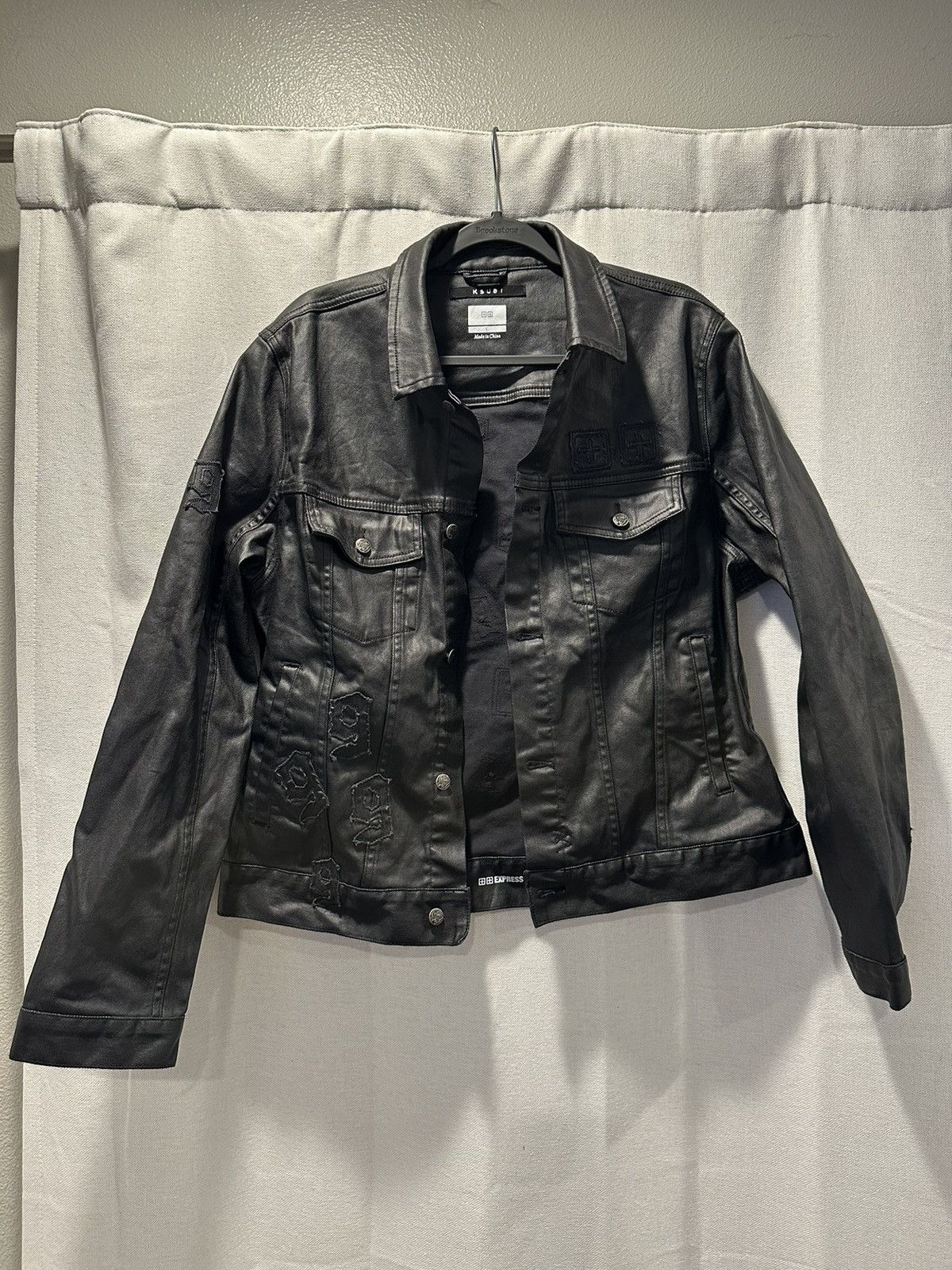 999 Club × Ksubi Ksubi 999 club black waxy jacket Size US L / EU 52-54 / 3 - 2 Thumbnail