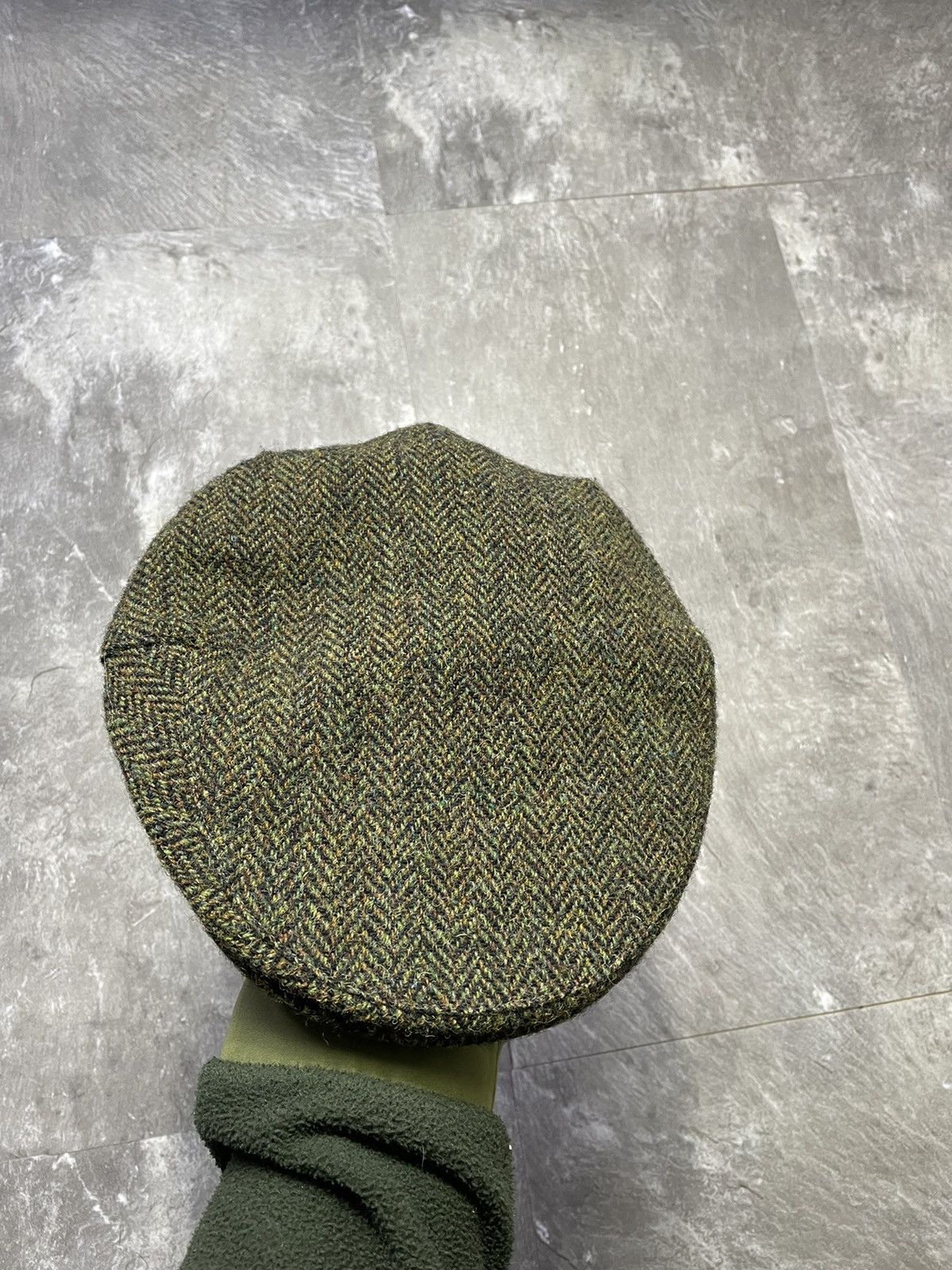 Harris Tweed Harris Tweed Vintage Cap Hat 100% Wool Size ONE SIZE - 2 Thumbnail
