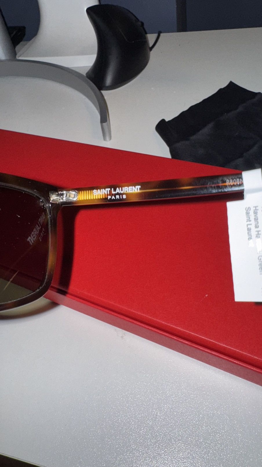 Saint Laurent Paris St. Laurent Sunglasses Size ONE SIZE - 2 Thumbnail