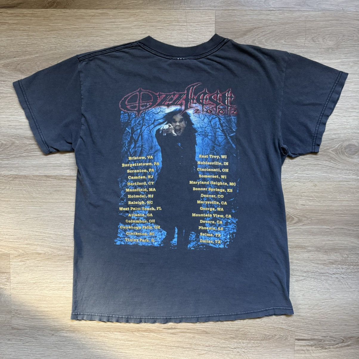 OzzFest 2002 Tour tee