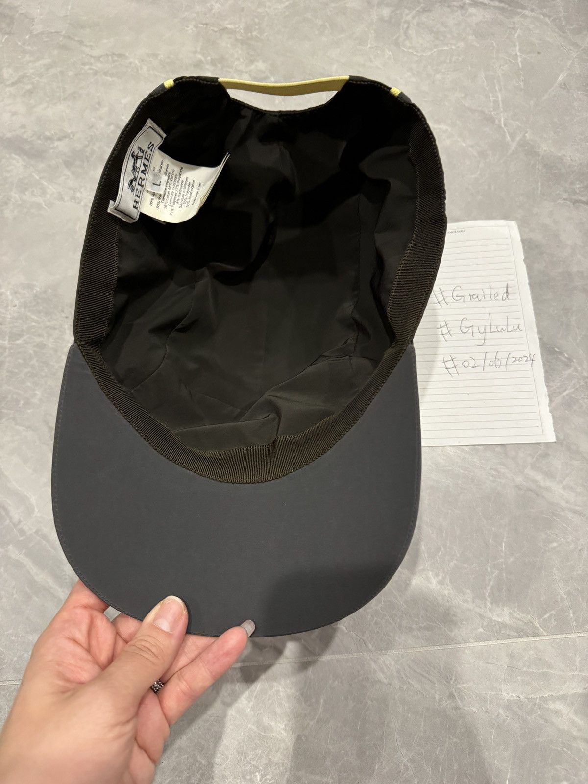 Hermes Hermes Nevada Line cap Size ONE SIZE - 2 Thumbnail