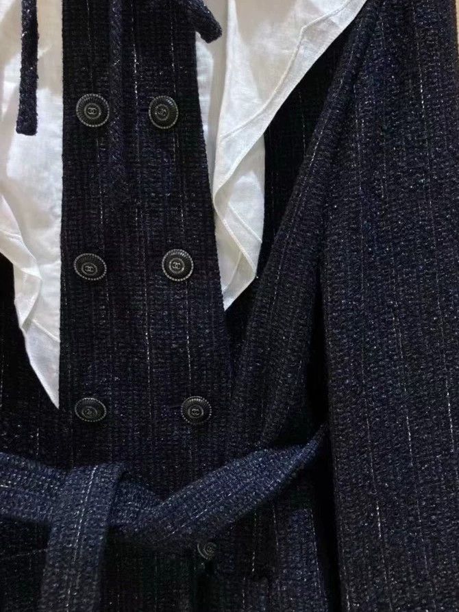 Chanel Chanel Station series lotus leaf collar fine glitter tie j Size XS / US 0-2 / IT 36-38 - 5 Thumbnail