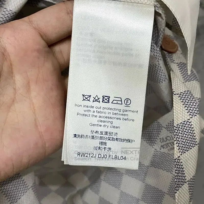 Louis Vuitton Louis Vuitton Long Sleeve Checkered Cotton Shirt . Size XXS / US 00 / IT 34 - 7 Thumbnail