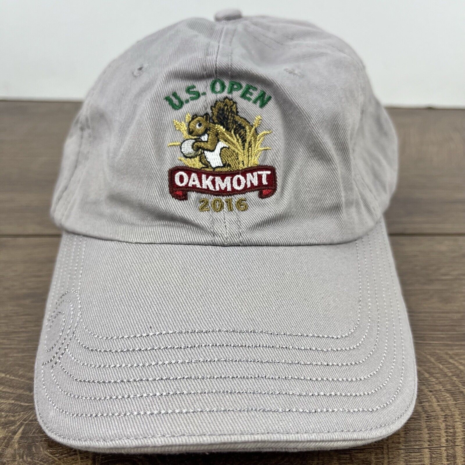 Other Oakmonth 2016 Hat US Open Hat Gray Adjustable Hat Gray Adult Size ONE SIZE - 5 Thumbnail