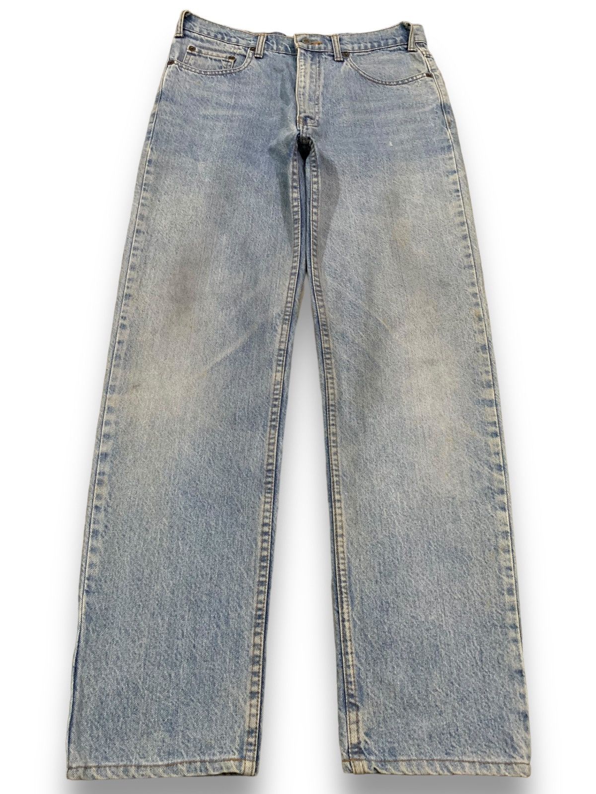 Levi's Vintage 1989s Levis Japan Original Riveted Big E Jeans Size US 32 / EU 48 - 2 Thumbnail