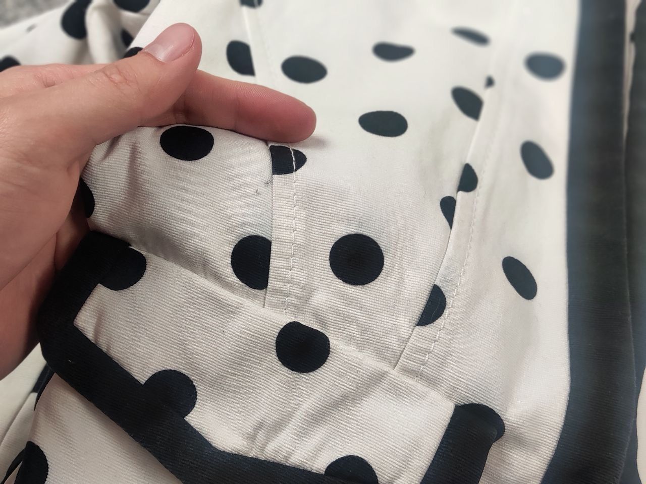 Valentino Valentino Roman Vintage Blazer jacket white black polka dots Size M / US 6-8 / IT 42-44 - 17 Thumbnail