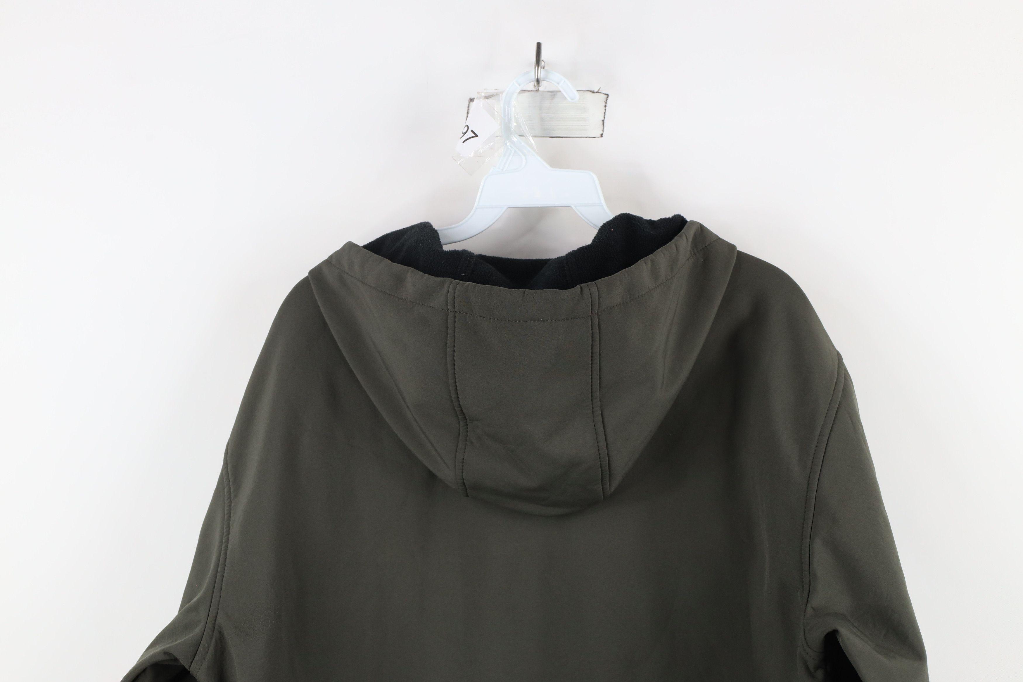 New Balance × Vintage Vintage New Balance Fleece Lined Soft Shell Hooded Jacket Size US M / EU 48-50 / 2 - 14 Thumbnail