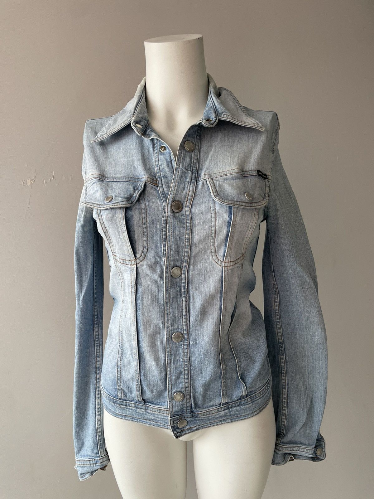 Dolce & Gabbana Dolce Gabbana denim shirt Size M / US 6-8 / IT 42-44 - 8 Thumbnail