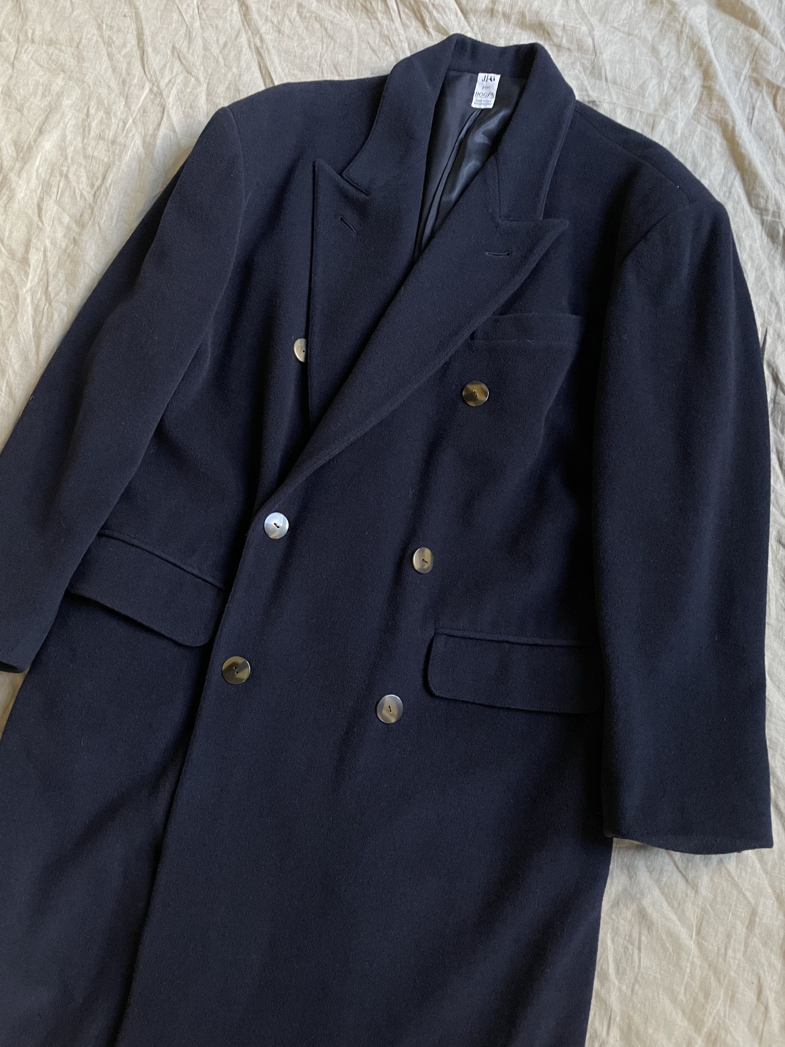 Jean Paul Gaultier Jean Paul Gaultier Wool Vintage Double Breasted Coat 8025AC Size US L / EU 52-54 / 3 - 6 Thumbnail