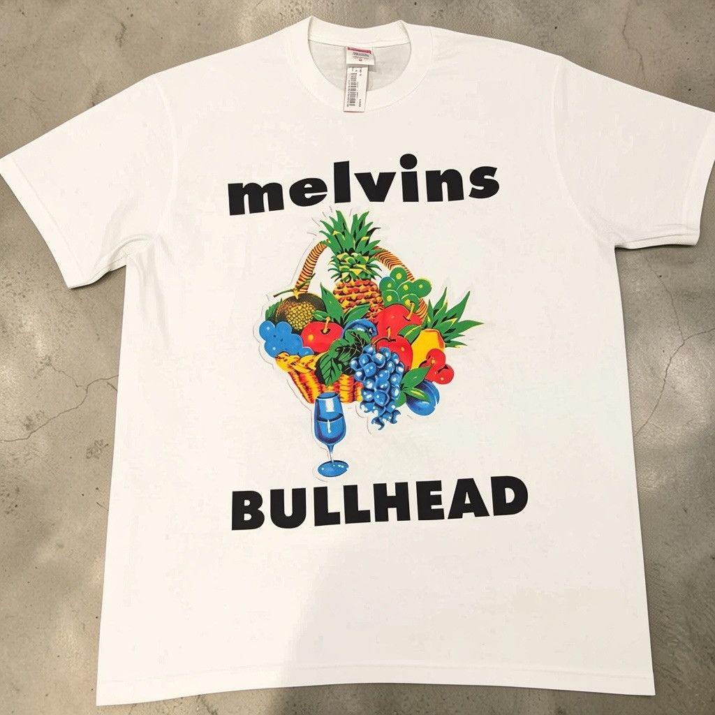 Supreme Supreme x Melvins Bullhead Tee White SS24 NWT Size M | Grailed