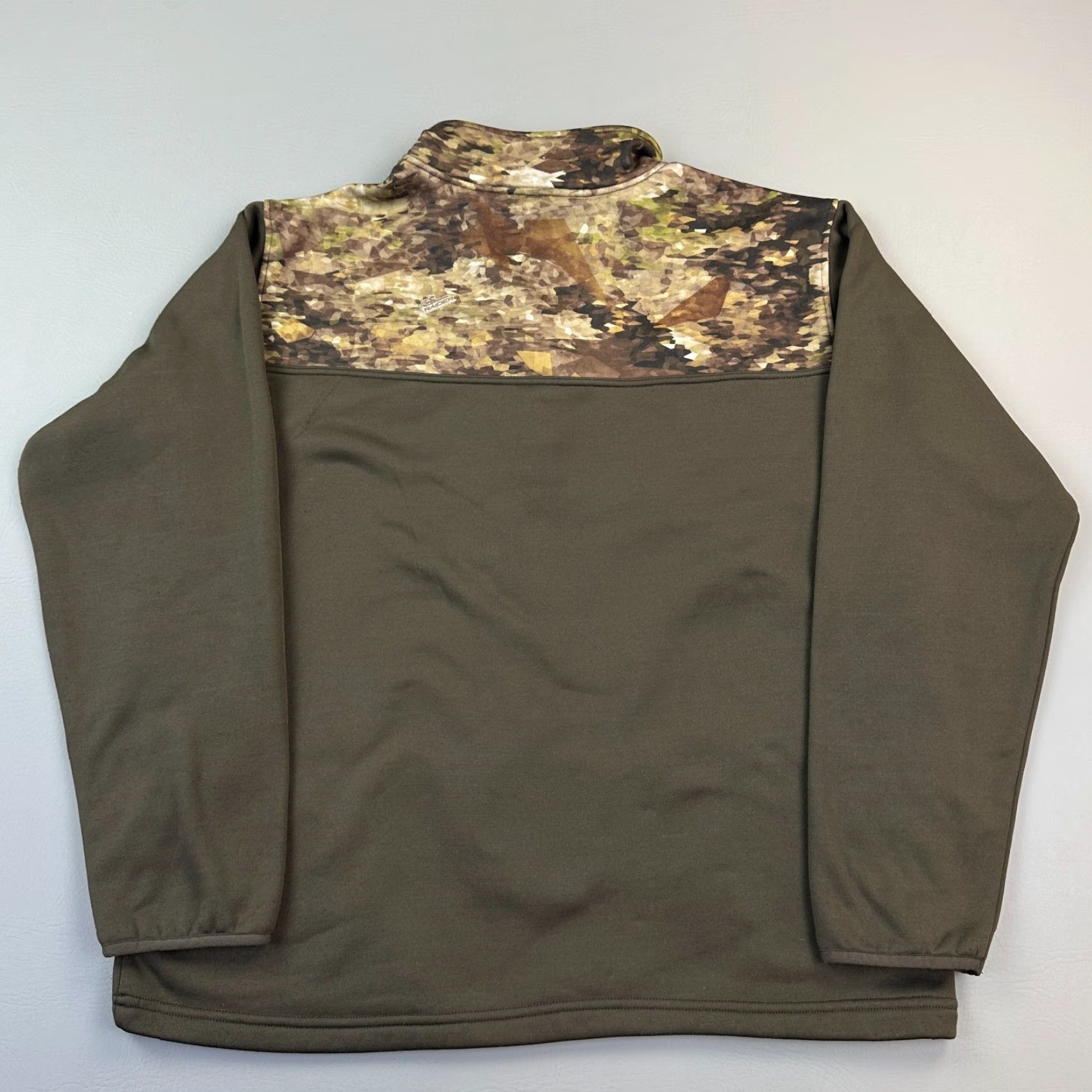 Habitat Habit Jacket Mens XL Raider Concealment Camo High Prairie 1/4 Snap Pullover Size US XL / EU 56 / 4 - 7 Thumbnail