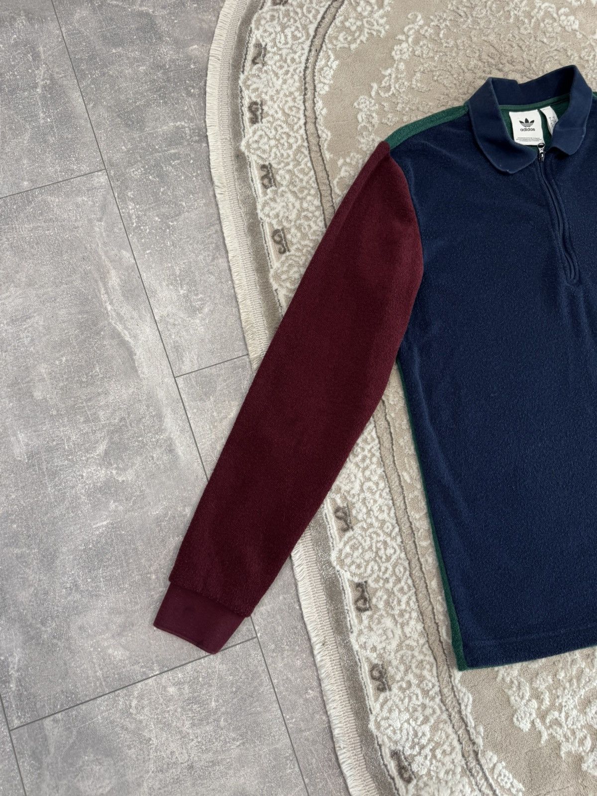 Adidas 🔥 Rare Vintage Adidas Fleece Zip sweatshirt Size US S / EU 44-46 / 1 - 3 Thumbnail