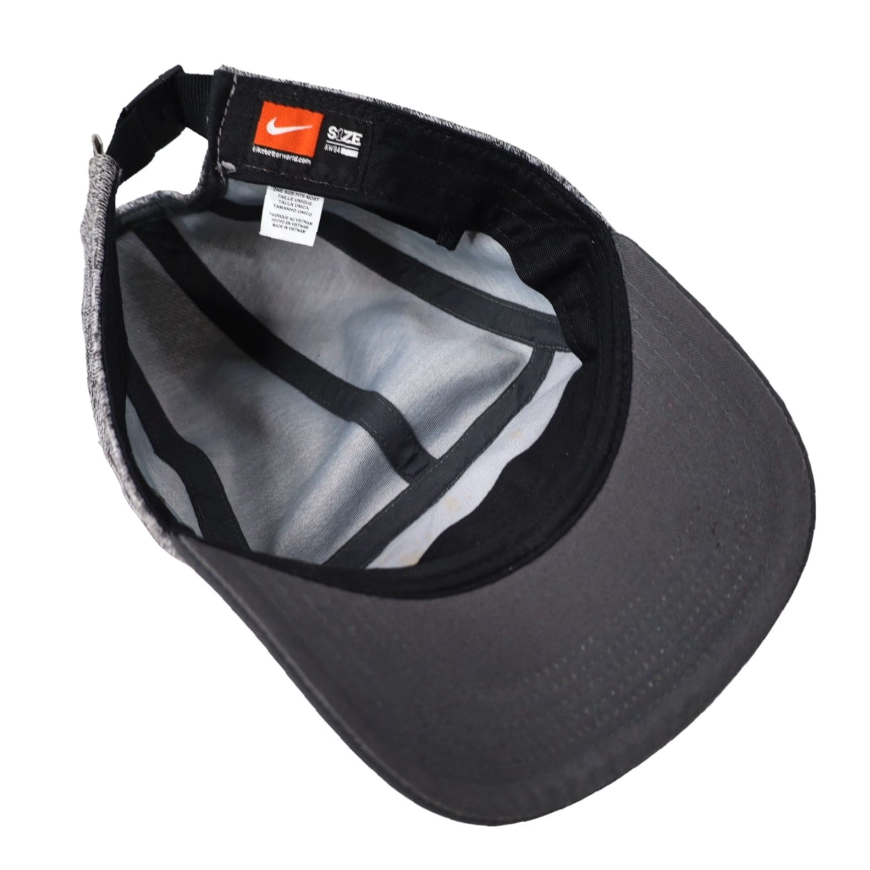 Nike VINTAGE Nike University of Oregon Ducks AW84 5-Panel Hat Gray OS Men Size ONE SIZE - 5 Thumbnail
