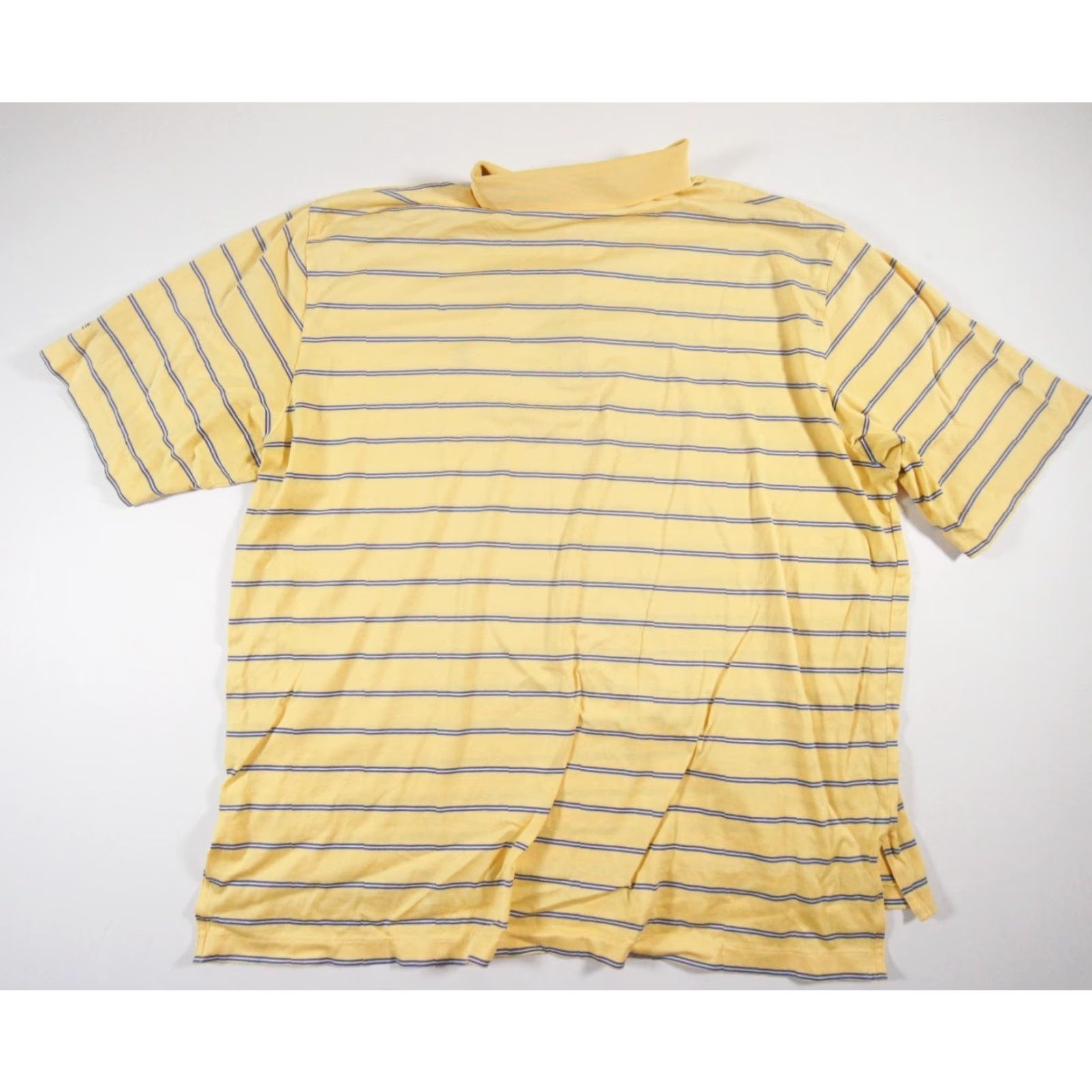 Polo Ralph Lauren VINTAGE Ralph Lauren Polo Shirt Mens XL Short Sleeve Striped Cotton Casual Preppy Size US XL / EU 56 / 4 - 5 Thumbnail