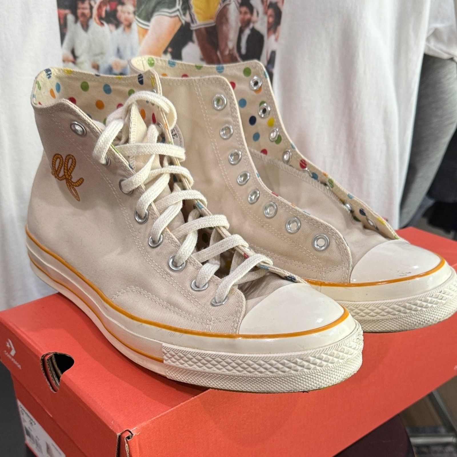 Converse Converse CT All-Star- Golf Wang - sz 12 - Pre-loved Size US 12 / EU 45 - 13 Thumbnail
