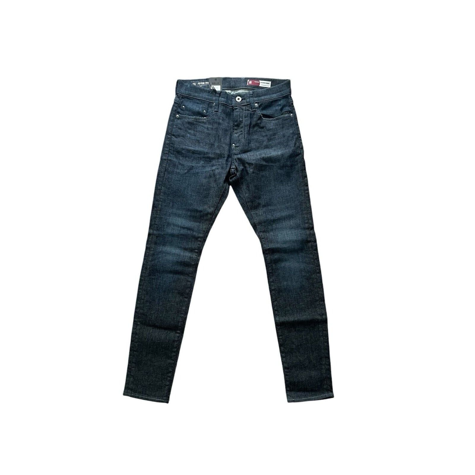 G-Star G-Star Raw Mens Skinny Jeans Denim Dark Blue Size 30/32 Size US 30 / EU 46 - 2 Thumbnail