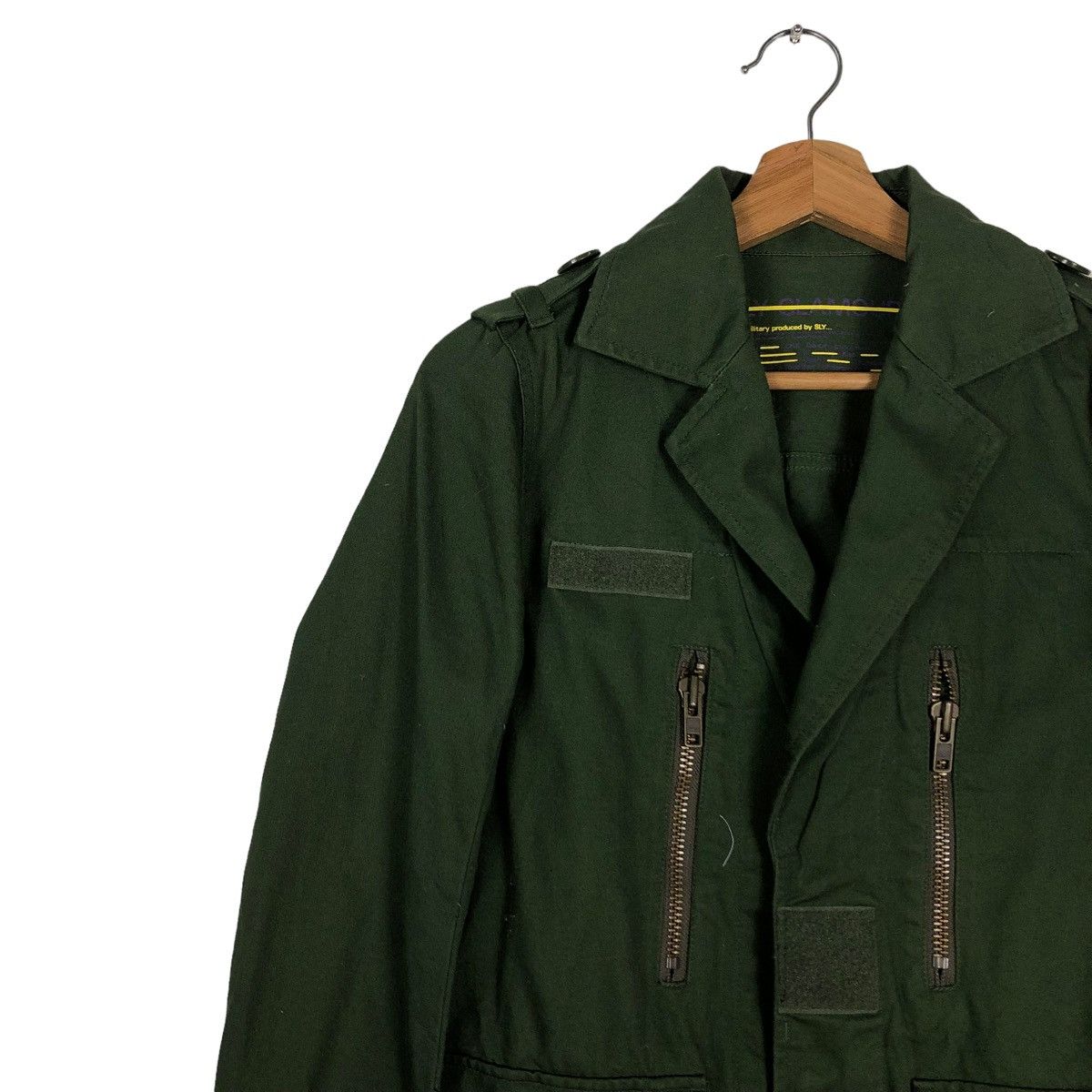 Hysteric Glamour 🔥VINTAGE BIKER MILITARY DESIGN JACKET SLY GLAMOUR JAPAN Size US S / EU 44-46 / 1 - 5 Thumbnail