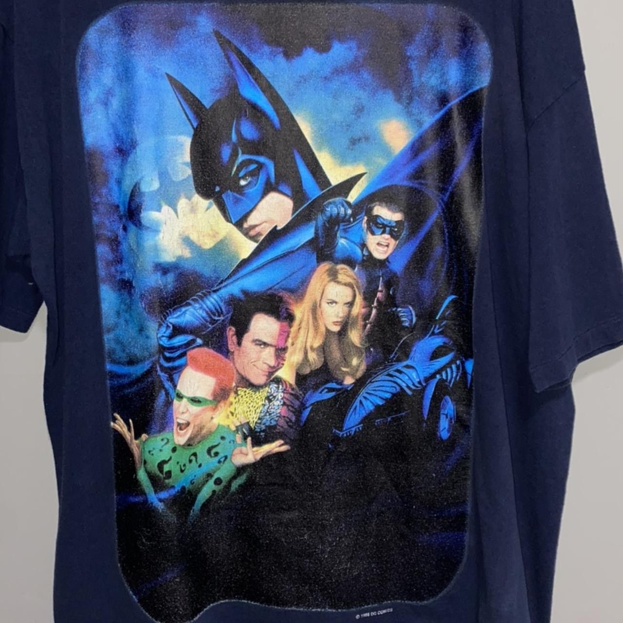 Vintage Batman Forever 1995 vintage movie promo tee Size US L / EU 52-54 / 3 - 5 Thumbnail