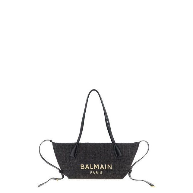 Balmain BALMAIN Track Small Black Tote Bag New Size ONE SIZE - 1 Thumbnail