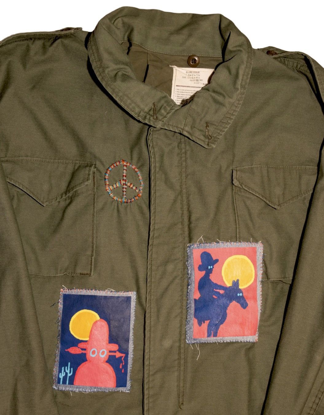 Other 1/1 Custom Vintage M65 Jacket Size US XXL / EU 58 / 5 - 4 Thumbnail