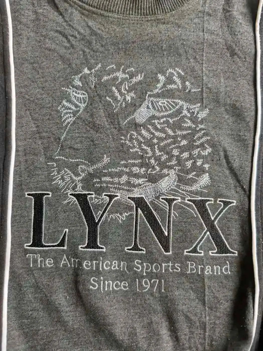 Vintage Vintage Lynx Big Logo Sweatshirt Size US M / EU 48-50 / 2 - 2 Thumbnail