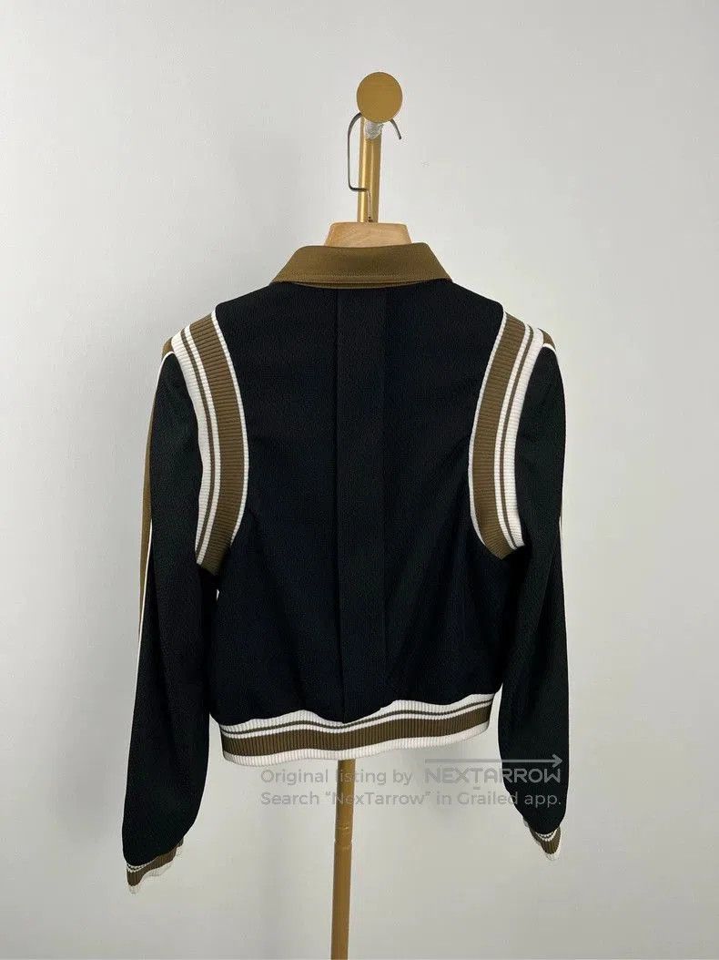 Louis Vuitton LV Black Logo Print Collar Jacket S. Size US S / EU 44-46 / 1 - 2 Thumbnail