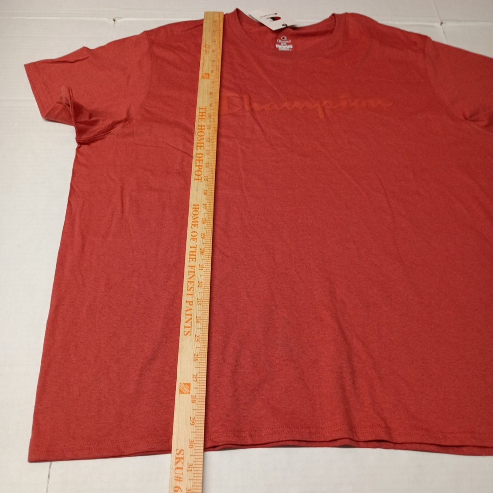 Champion Champion Classic Graphic Tee T-Shirt Men's 2XL Picante Pink Size US XXL / EU 58 / 5 - 5 Thumbnail