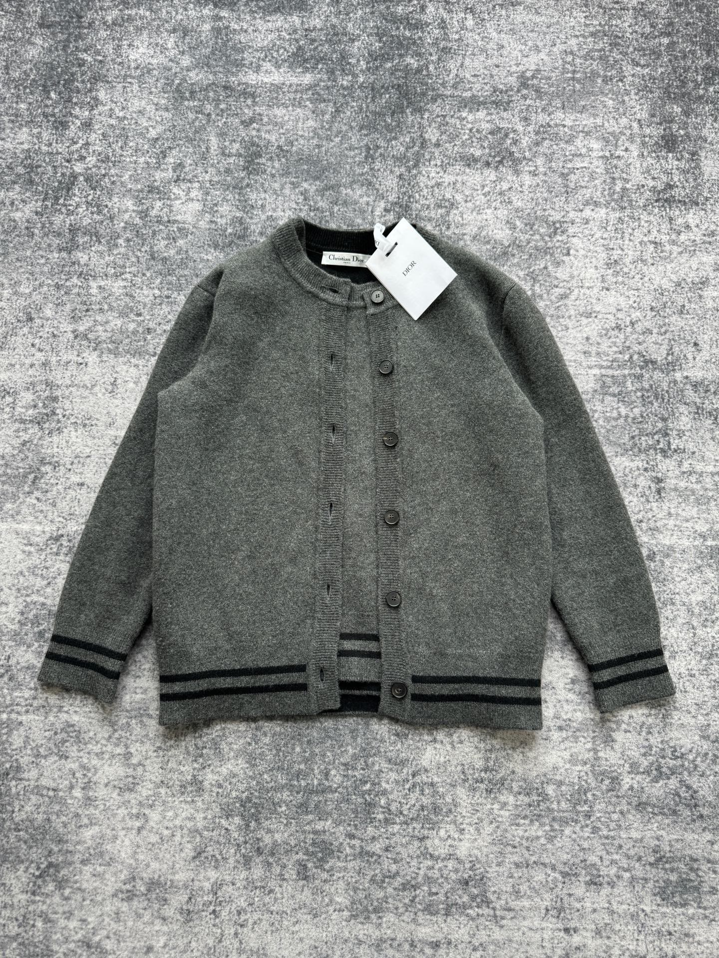 Dior Dior Gray Sweater S Women Size S / US 4 / IT 40 - 1 Thumbnail