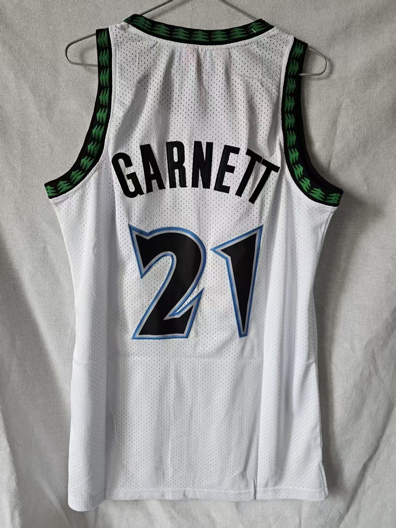 NBA Timberwolves #21 Garnett Jersey White Size US XL / EU 56 / 4 - 2 Thumbnail