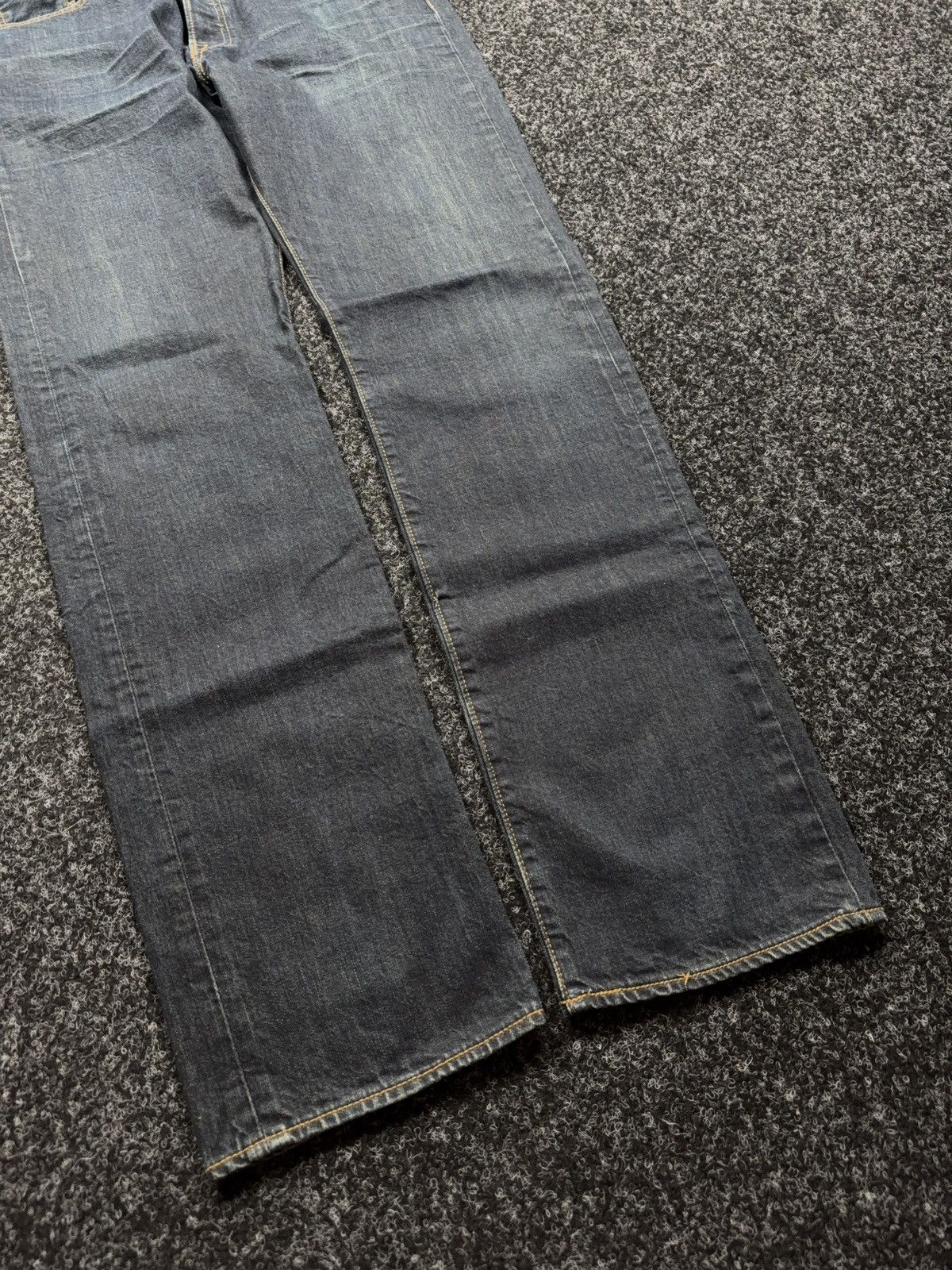 Levi's Levi’s 501 Original Straight Faded Denim Punk Retro Jeans Size US 34 / EU 50 - 5 Thumbnail