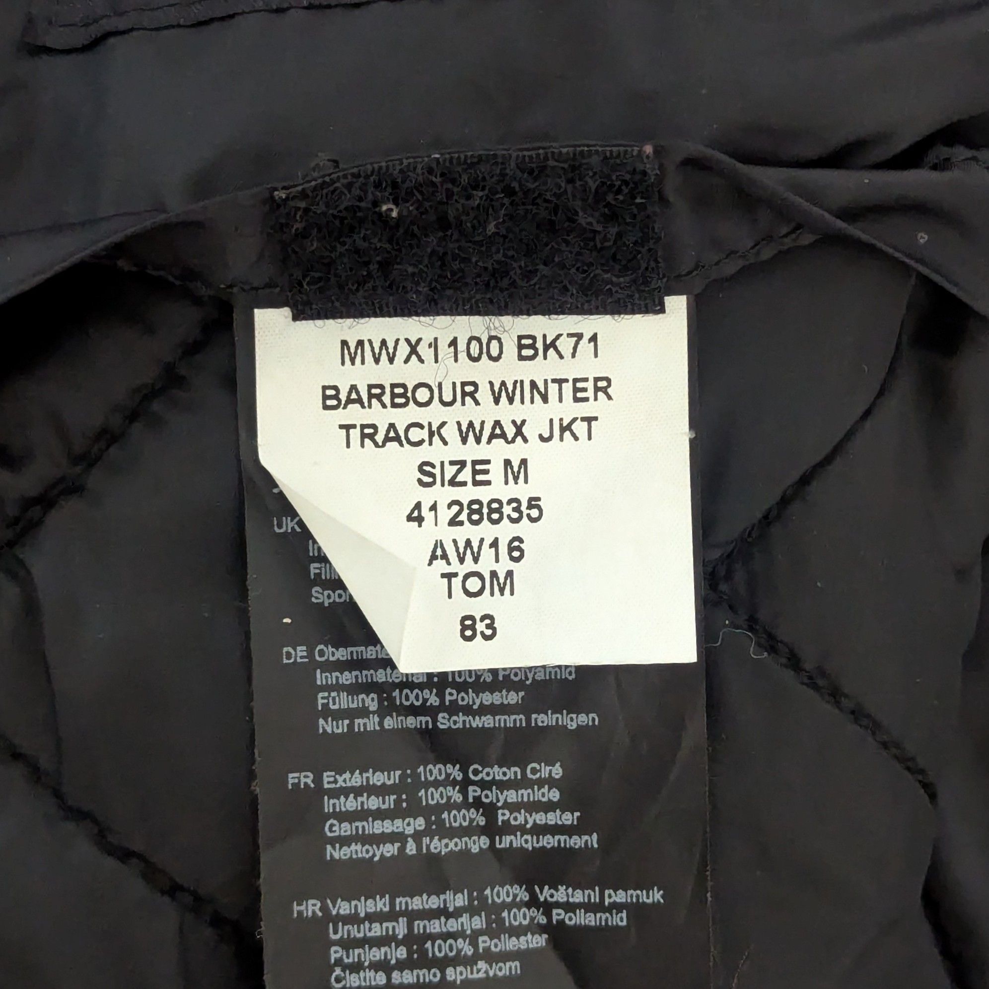 Barbour Barbour Winter Track International Wax Jacket Motorcycle Size US M / EU 48-50 / 2 - 12 Thumbnail