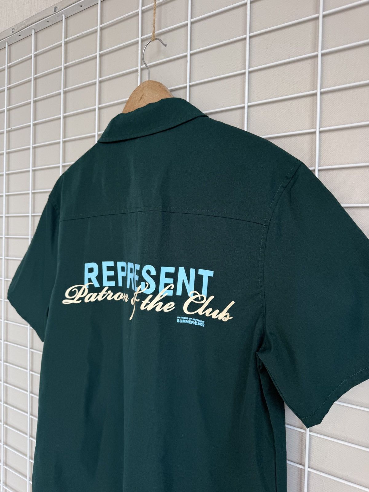 Represent Clo. Represent Patron of the Club Snap Shirt Mens Size L Size US L / EU 52-54 / 3 - 8 Thumbnail