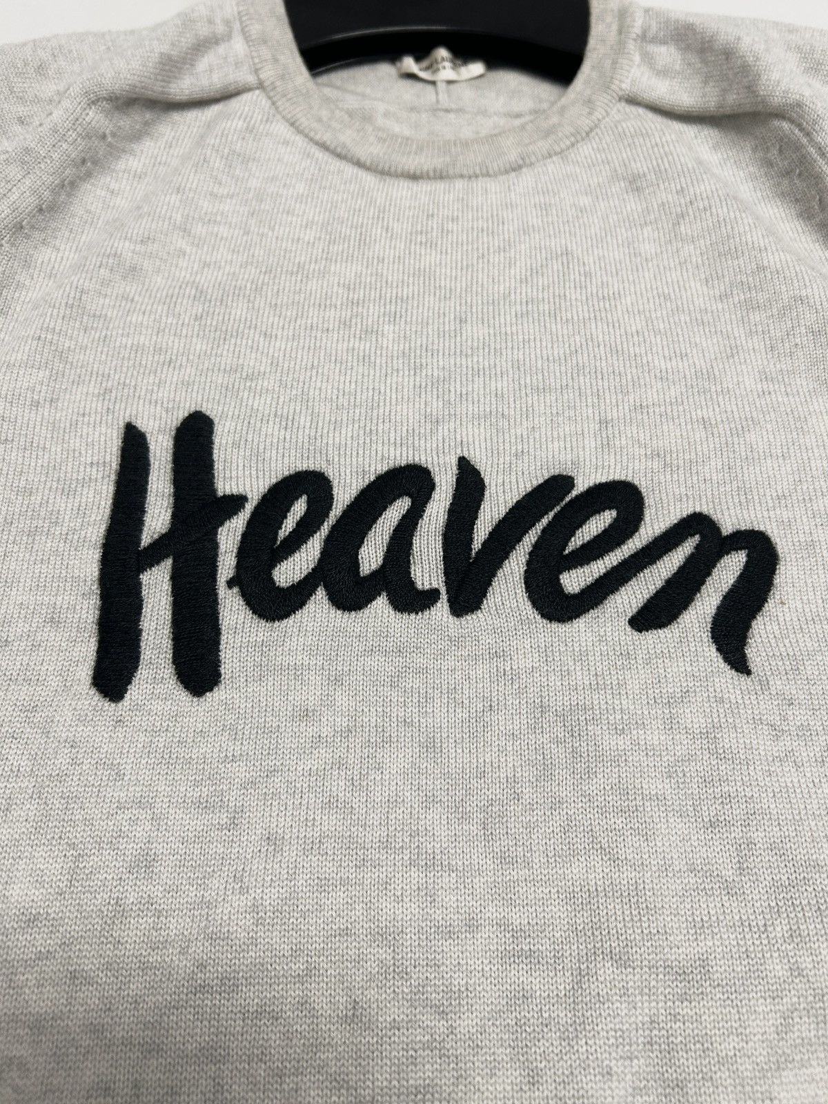 Saint Laurent Paris SS2018 Heaven Logo Wool Knit Size US M / EU 48-50 / 2 - 4 Thumbnail
