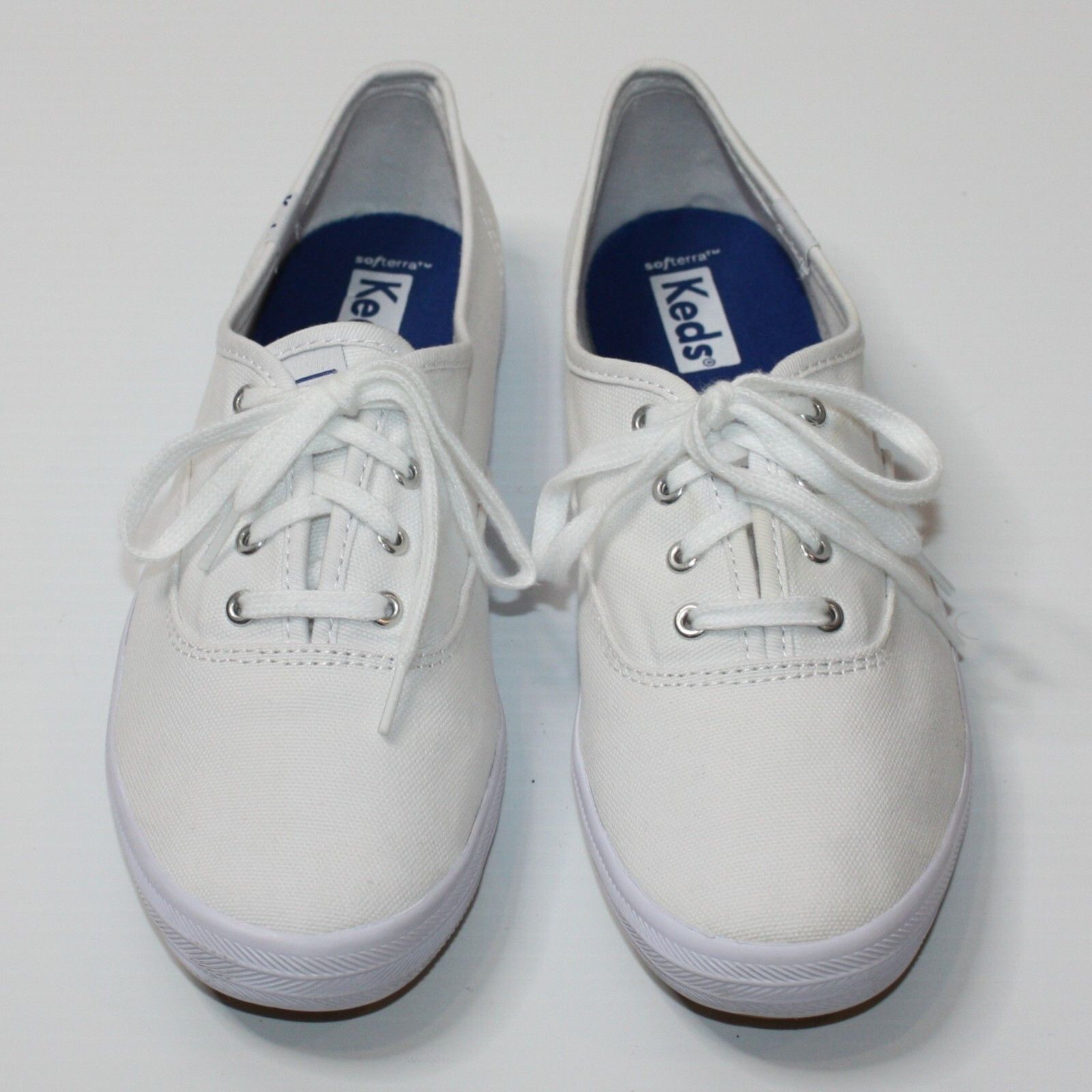 Keds Champion Originals Lace Up White Canvas Shoes in size 7 Size US 7 / IT 37 - 3 Thumbnail