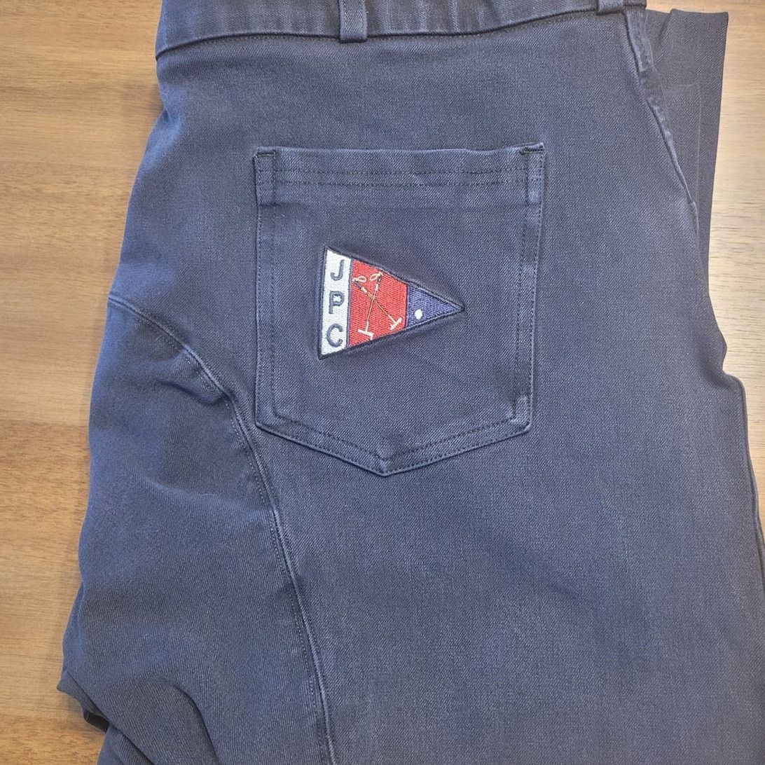 Vintage Jaipur Polo Company JPC 36 Black equestrian Pro Polo Jeans Size US 36 / EU 52 - 4 Thumbnail