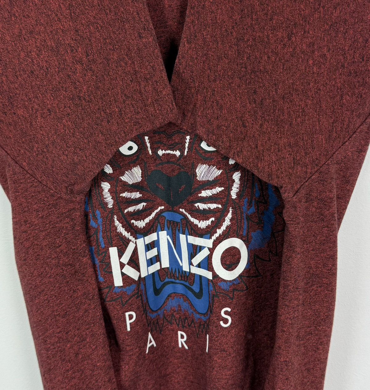 Kenzo Kenzo Paris Tiger Logo Print T-shirt Short Sleeve Crew Neck Size US L / EU 52-54 / 3 - 6 Thumbnail